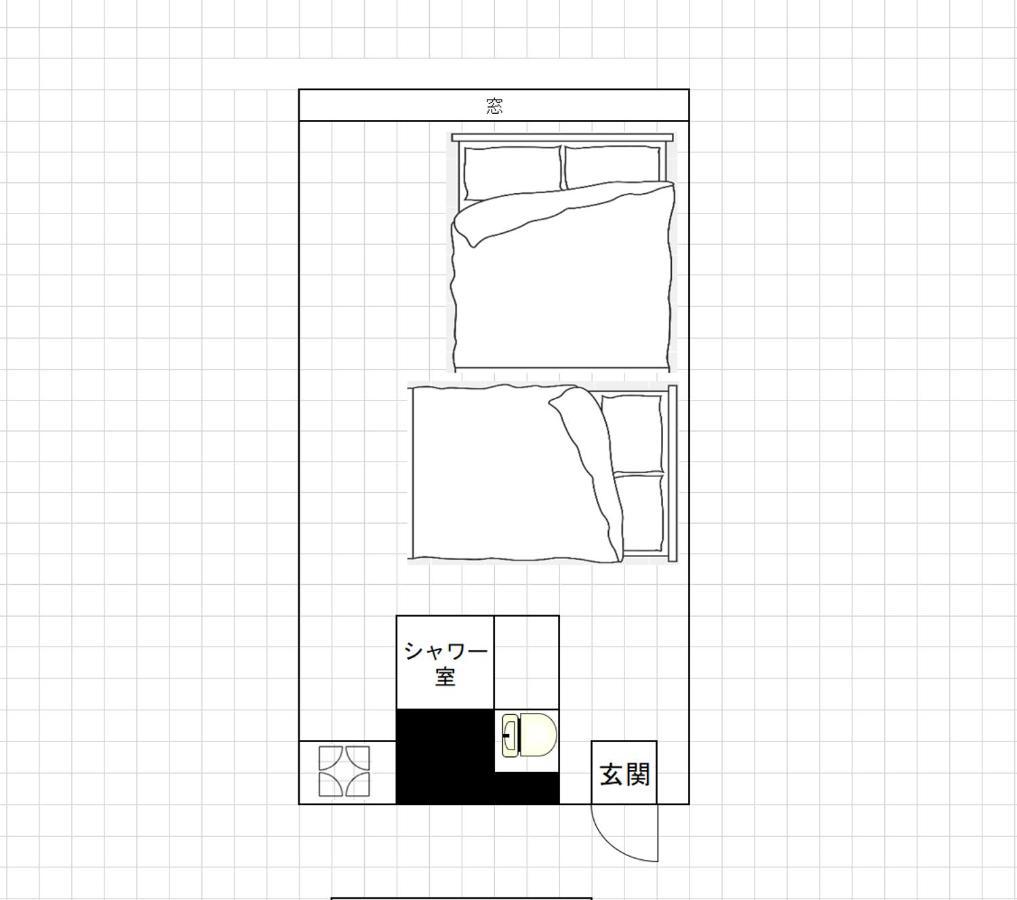 Namba Garden Square Apartment โอซาก้า ภายนอก รูปภาพ