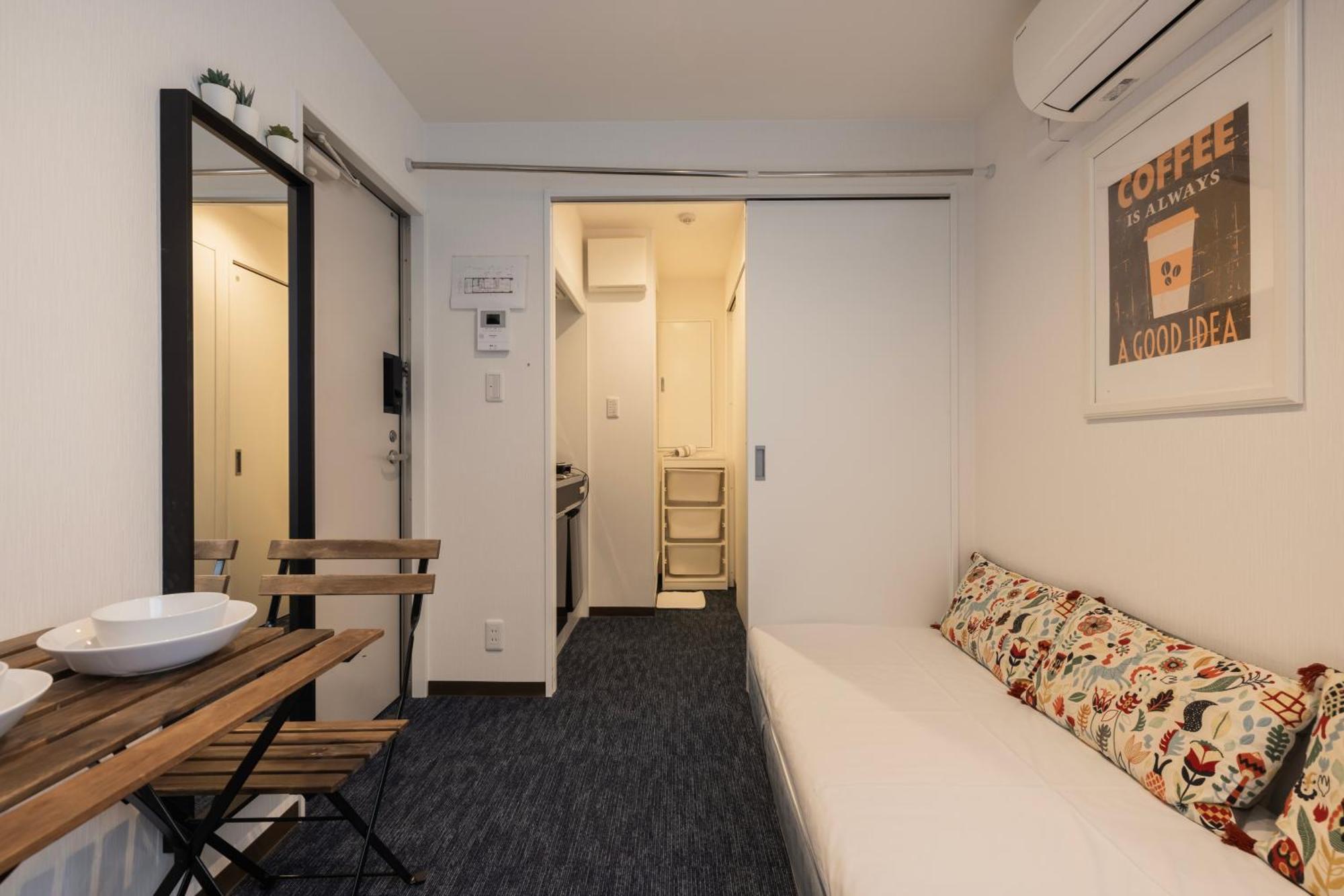 Namba Garden Square Apartment โอซาก้า ภายนอก รูปภาพ