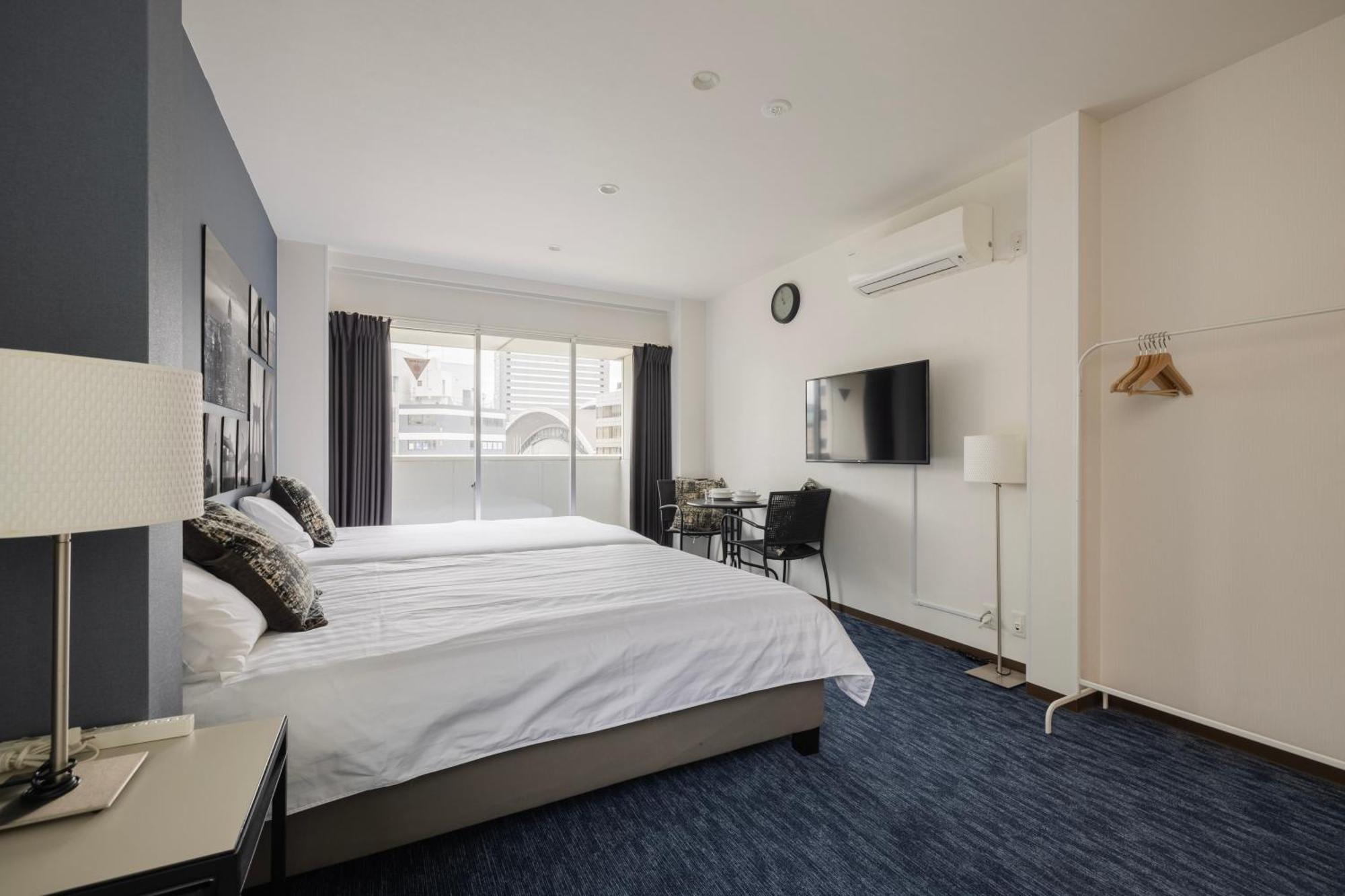 Namba Garden Square Apartment โอซาก้า ภายนอก รูปภาพ