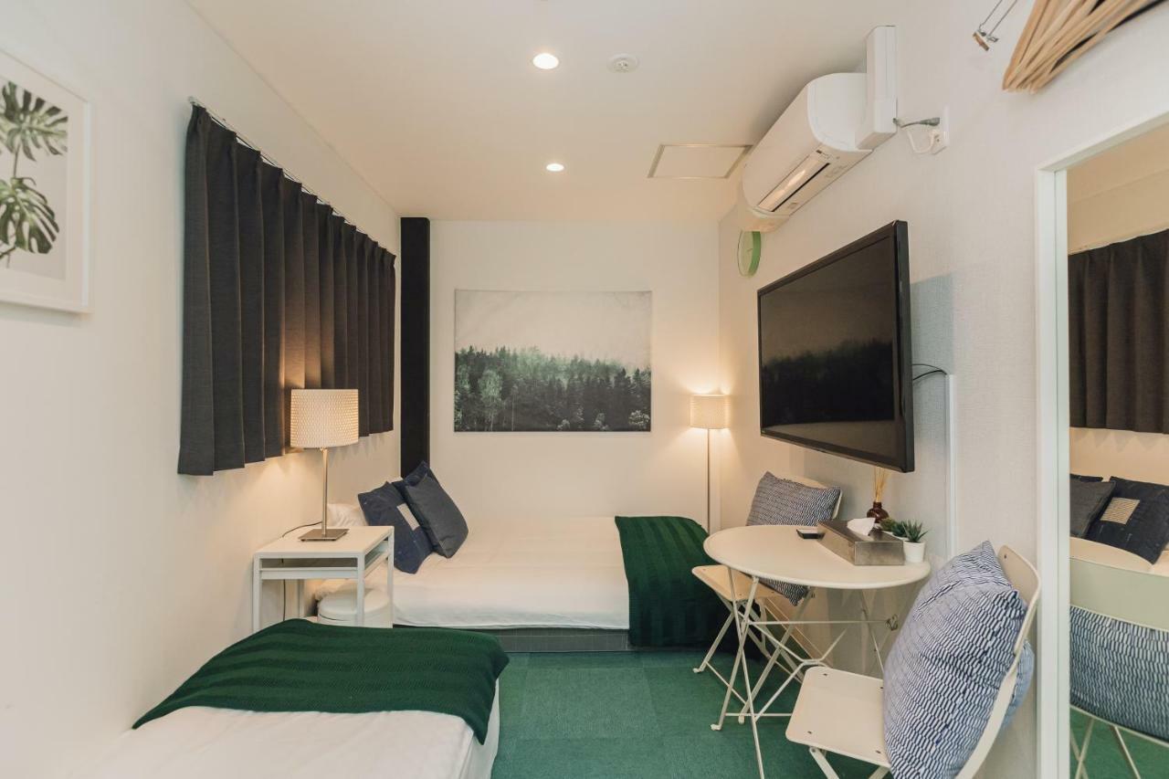 Namba Garden Square Apartment โอซาก้า ภายนอก รูปภาพ