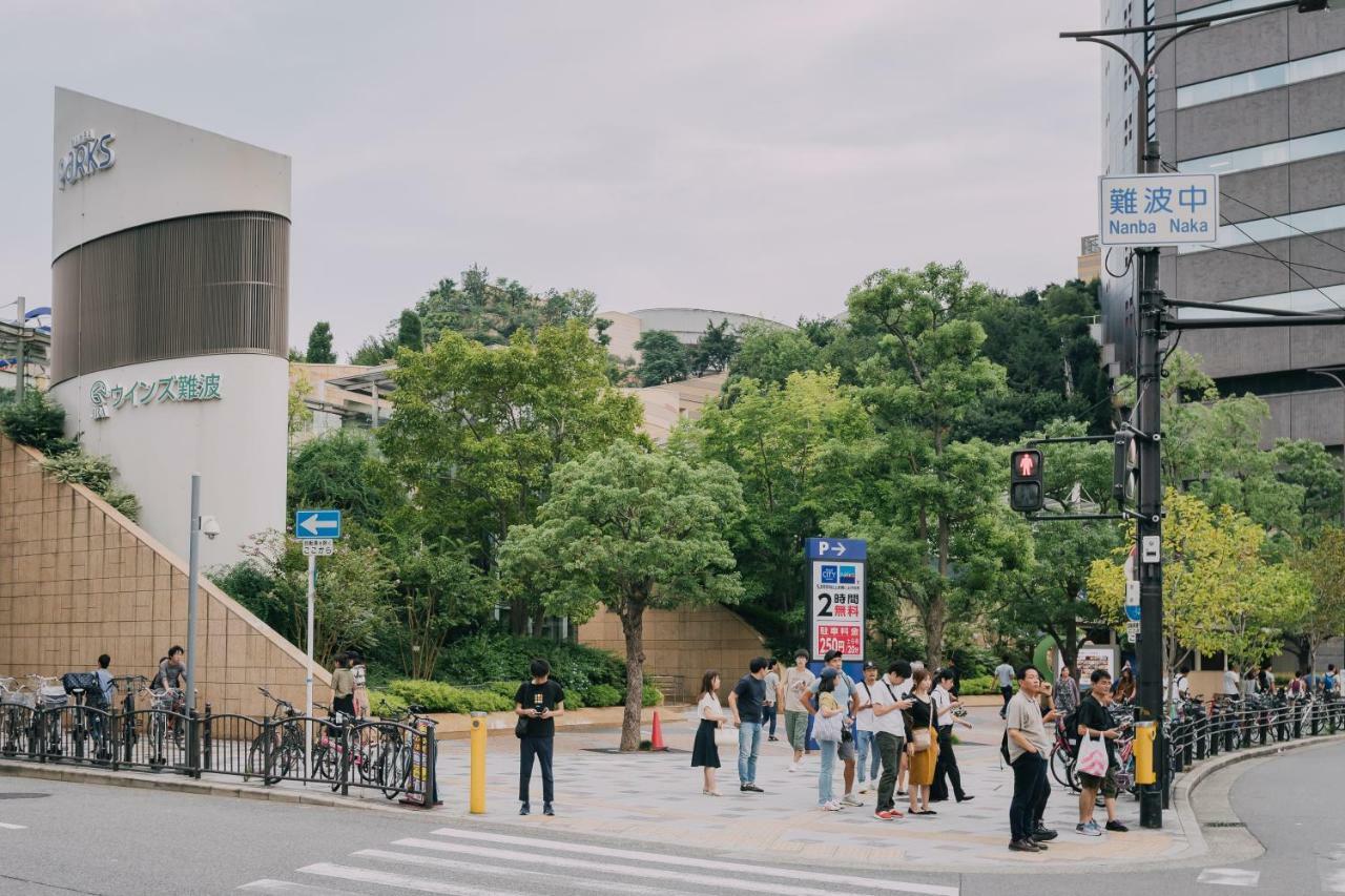 Namba Garden Square Apartment โอซาก้า ภายนอก รูปภาพ